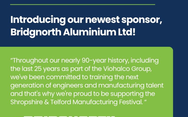 Shropshire & Telford Manufacturing Festival logo.